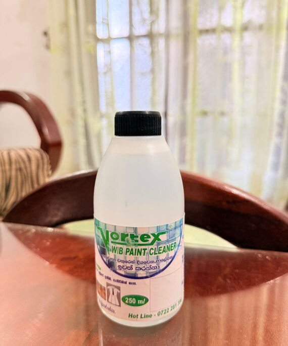 අනවශ්ය වතුරෙන් දියවෙන ආලේපන ඉවත් කරන්නා Vortex W/B Paint Cleaner 250ml