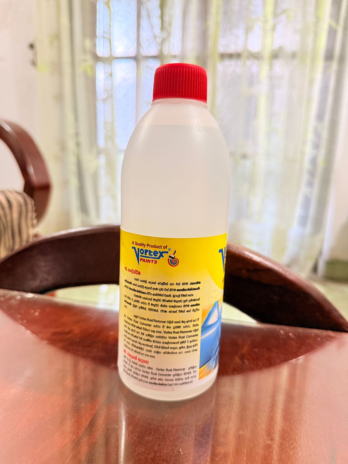 යකඩ මල ඉවත් කරන්නා Vortex Rust Remover 500ml - Image 2