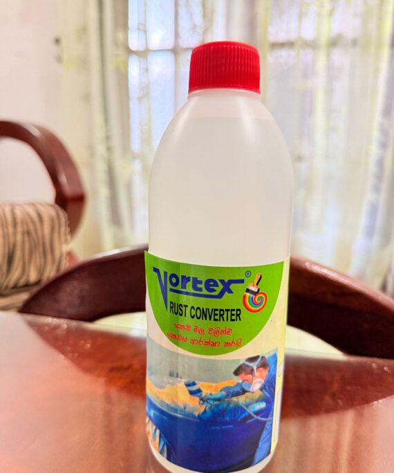 (යකඩ මල වලින්ම යකඩය ආරක්ෂා කරයි) Vortex Rust Converter 500ml